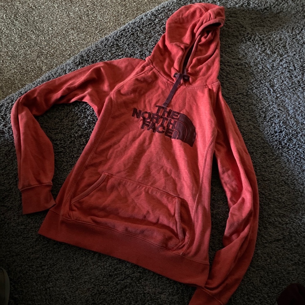 North face hooded sweatshirt